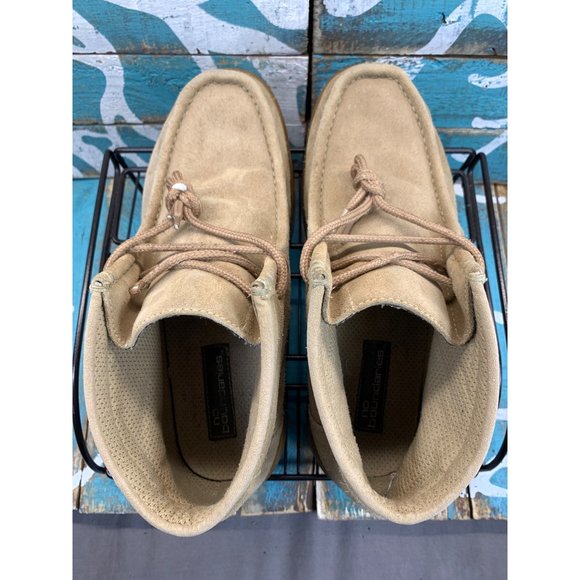 No Boundries Mens Size 10 Hogan Ankle Moc Chukka Boots Beige Suede 5031122 main image 6